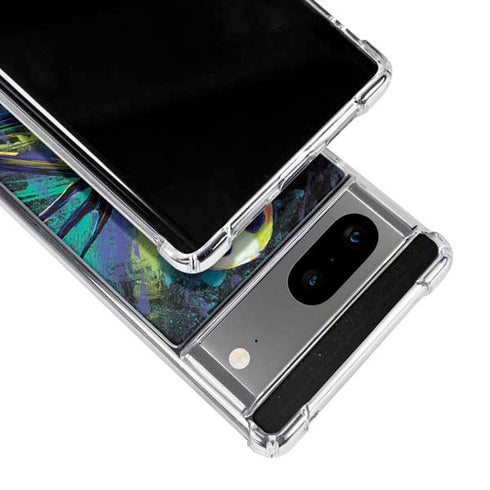 Disney The Nightmare Before Christmas Jack Skellington Art Google Pixel 7a Clear Case